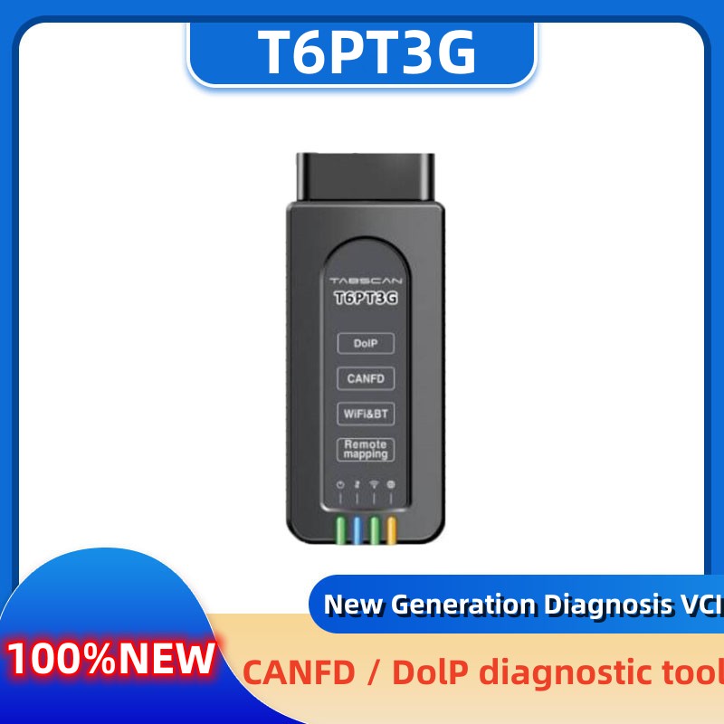 TabScan T6PT3G for Porsche Support Piwis3 & Piwis2 CANFD DolP Diagnostic tool Device Diagnosis VCI Used With OBD Remote Support From Professional Team